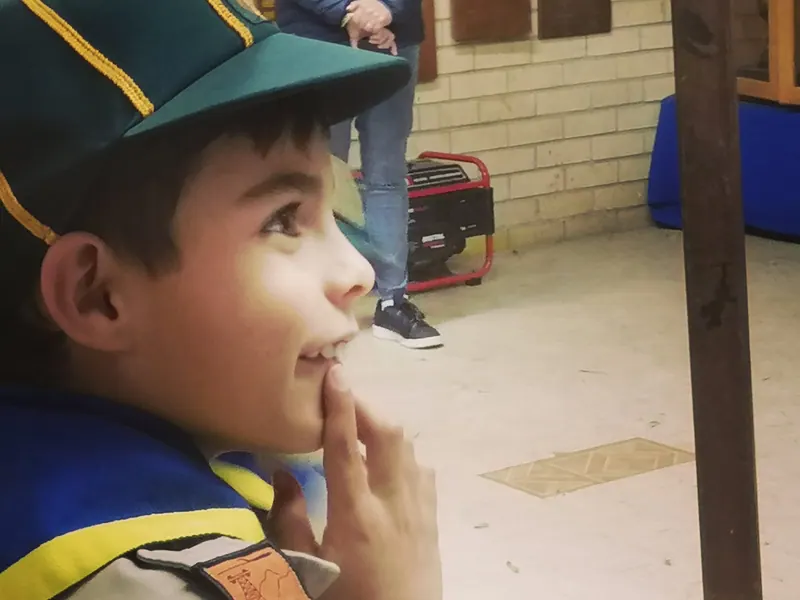 Cub investitures, photo 15