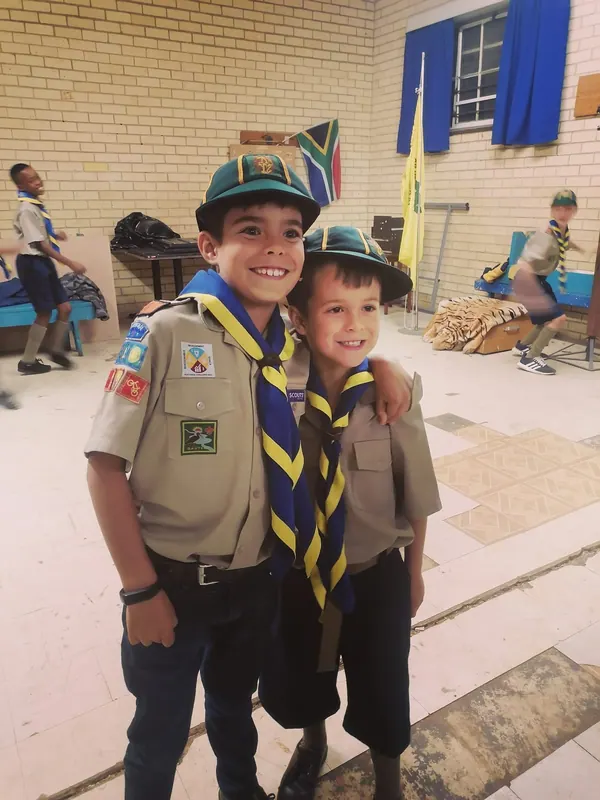 Cub investitures, photo 17