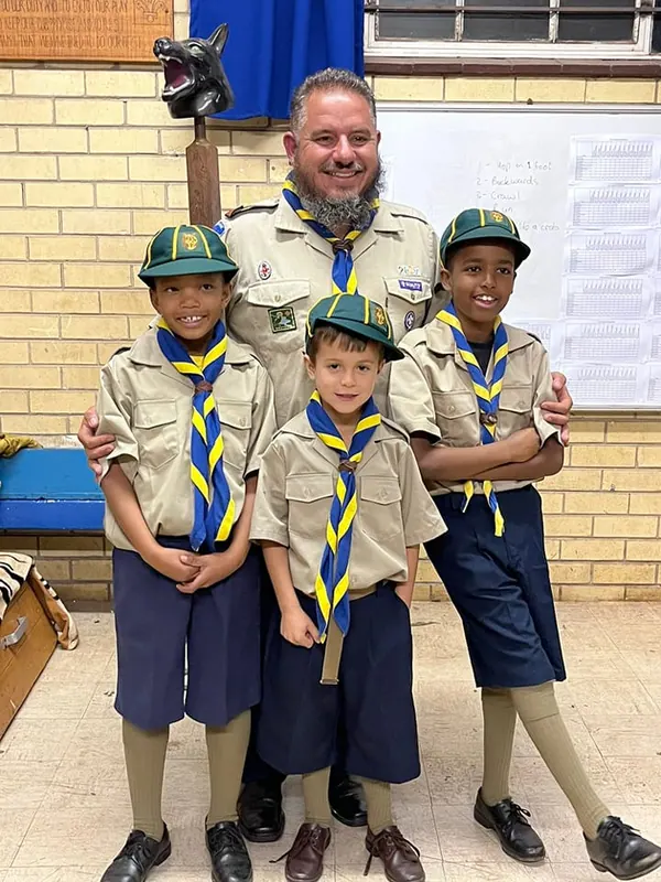 Cub investitures, photo 40