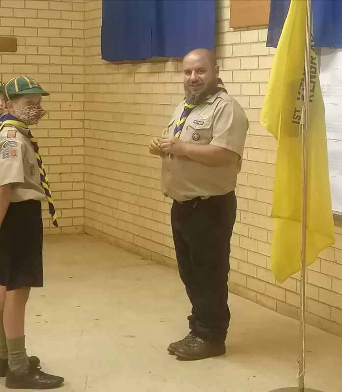 Cubs working on their Sportsman Interest Badges, photo 6