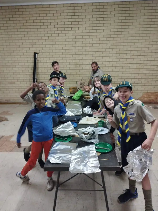 Joseph and Lucas join the cub pack, photo 10