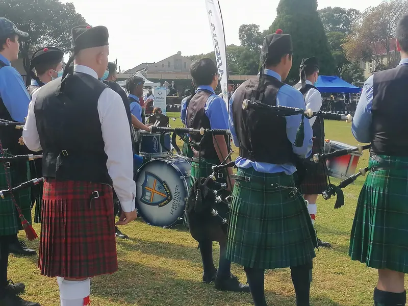 Our scouts build a suspension bridge for the Jeppe Highland Gathering, photo 9