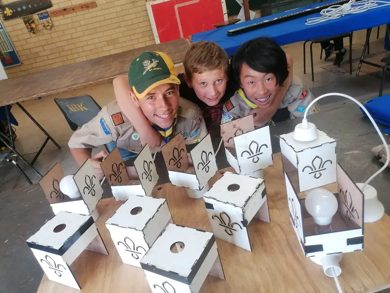 The Tech Camp badge designed by our scouts, photo 7