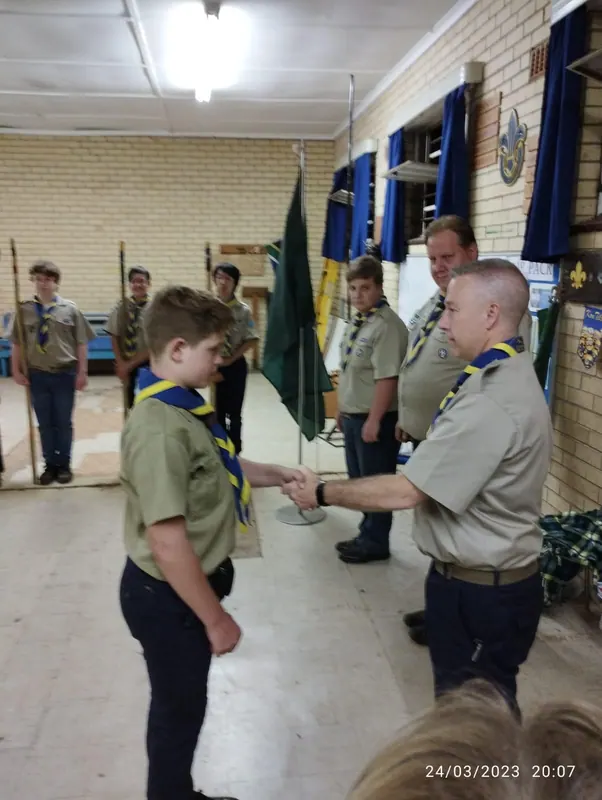 An artist badge and a new scout, photo 4