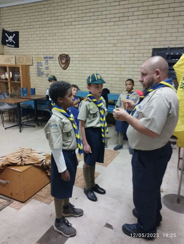 Badges and celebrations at 1st Kengray, photo 3