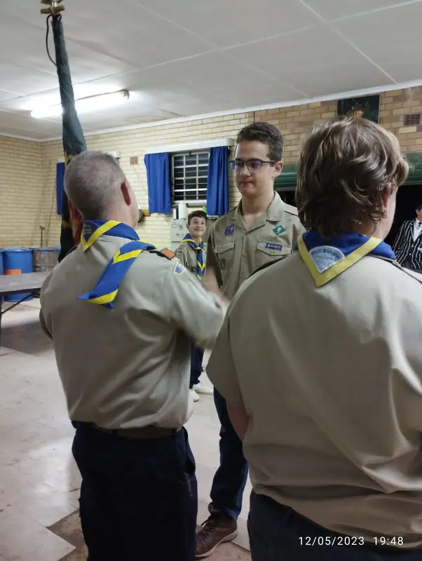 Badges and celebrations at 1st Kengray, photo 12