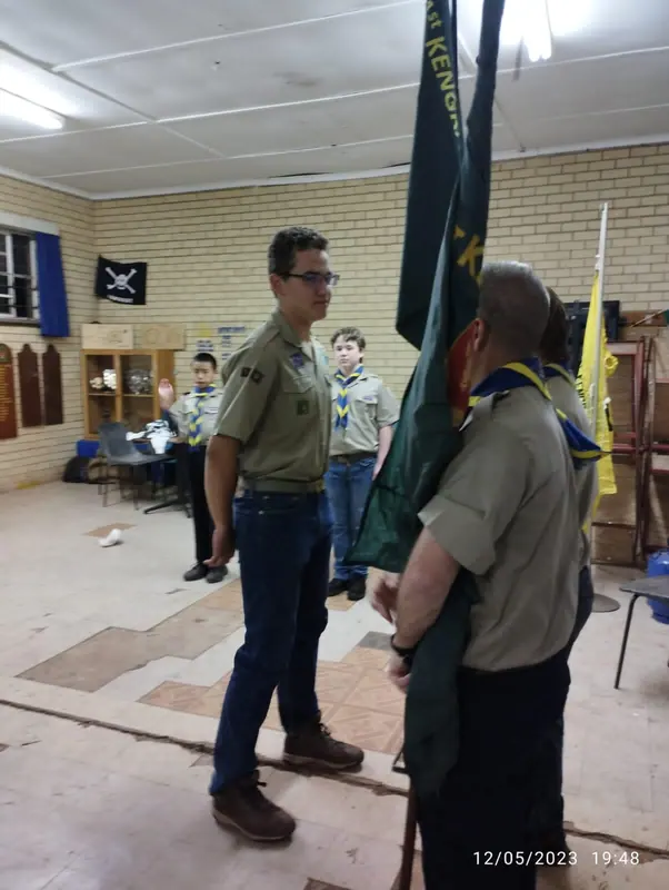 Badges and celebrations at 1st Kengray, photo 10
