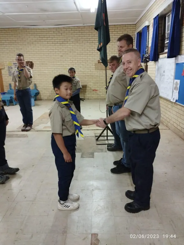 Campfire and new investitures, photo 10