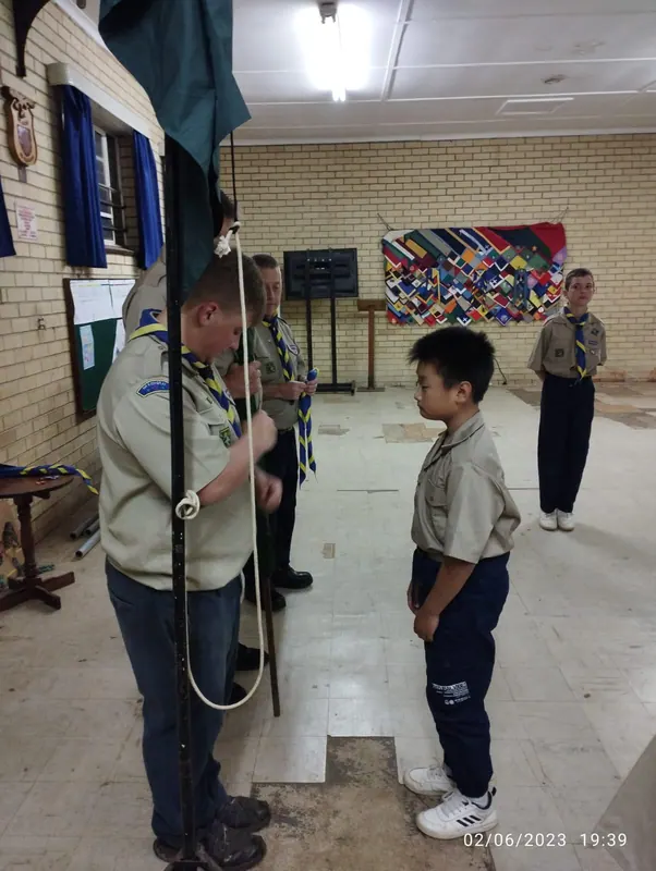 Campfire and new investitures, photo 14