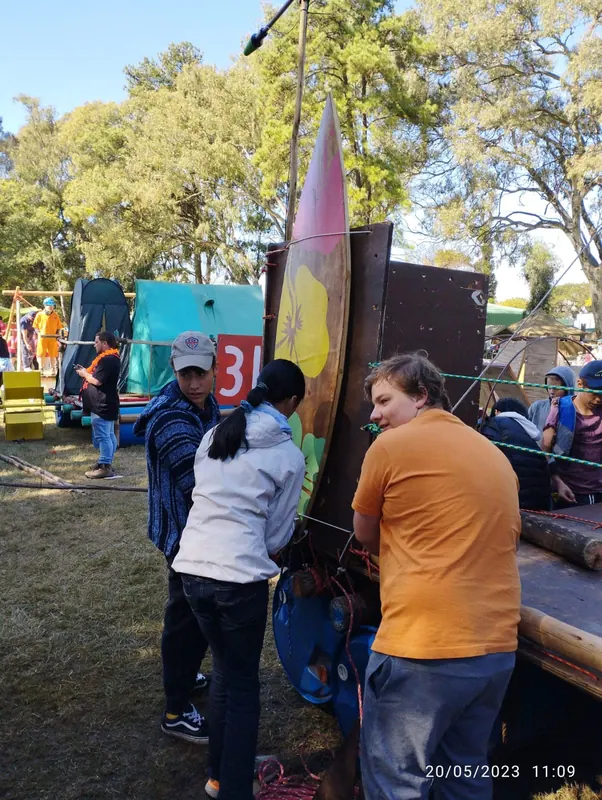 Kon Tiki 2023: building day, photo 37