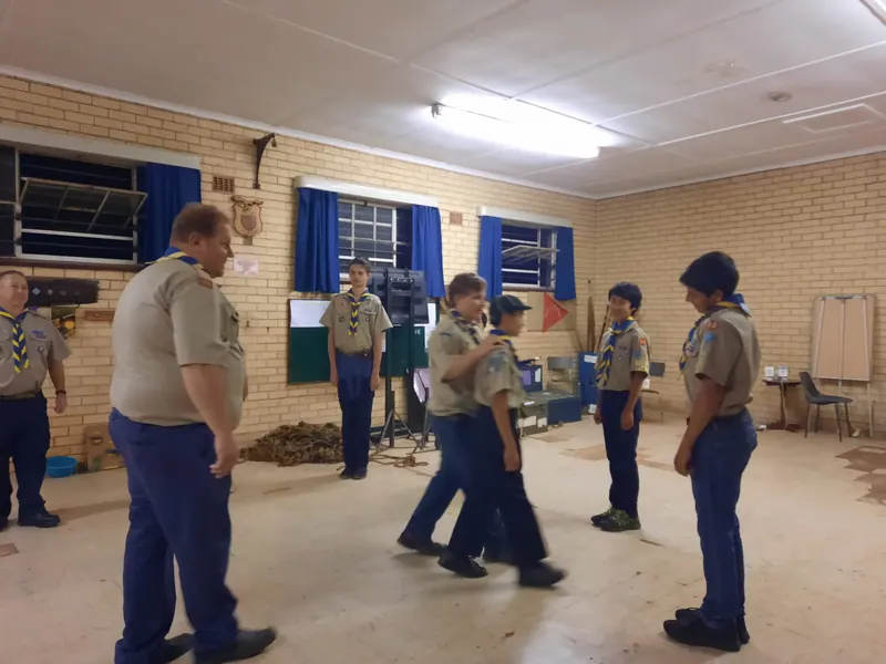Welcome Joseph and Hannah Yen to the 1st Kengray scout troop, photo 2