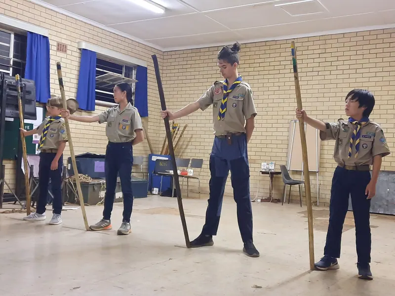 Welcome Joseph and Hannah Yen to the 1st Kengray scout troop, photo 5