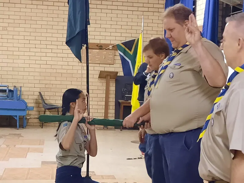 Welcome Joseph and Hannah Yen to the 1st Kengray scout troop, photo 10