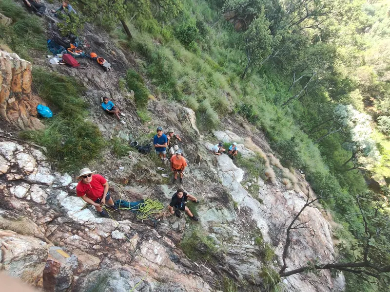 Climbing and abseiling weekend, photo 19