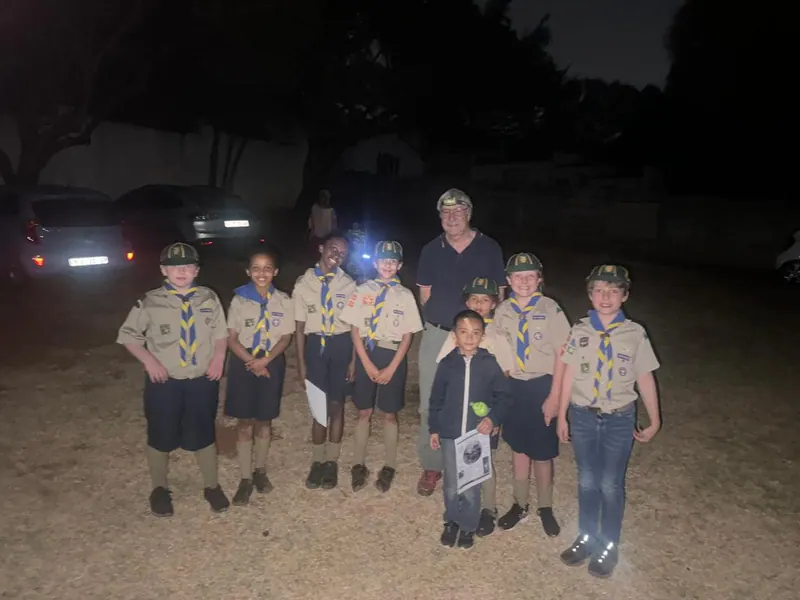 Cubs learn about the stars, photo 2
