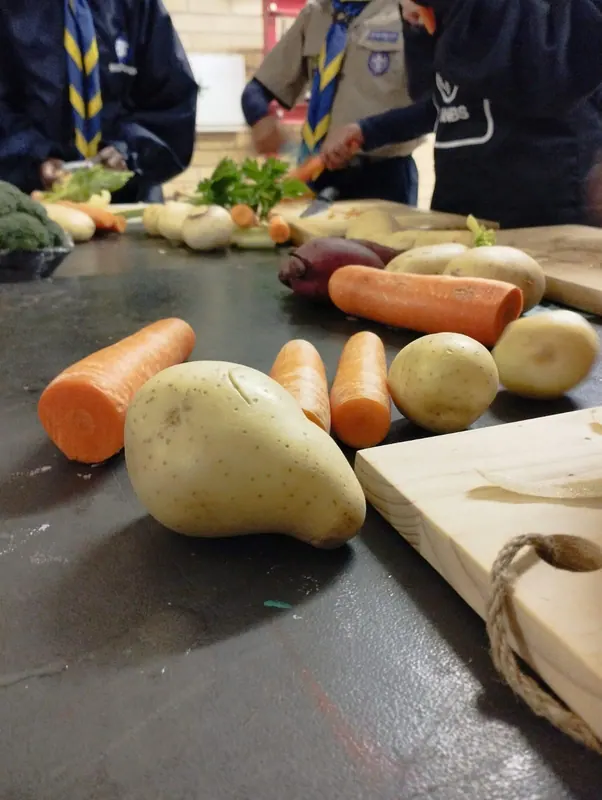 Cubs make soup for Kencare, photo 2
