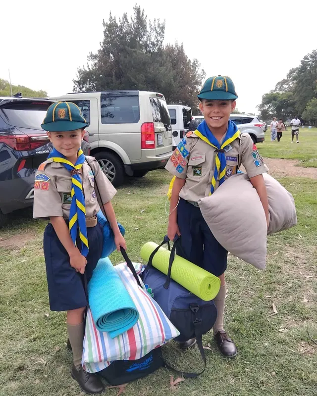District Cub camp at Arrowe Park, photo 1