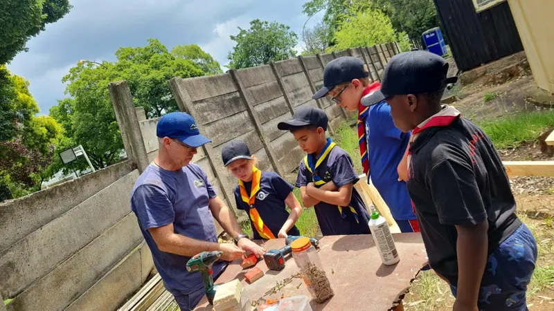 District Cub camp at Arrowe Park, photo 9