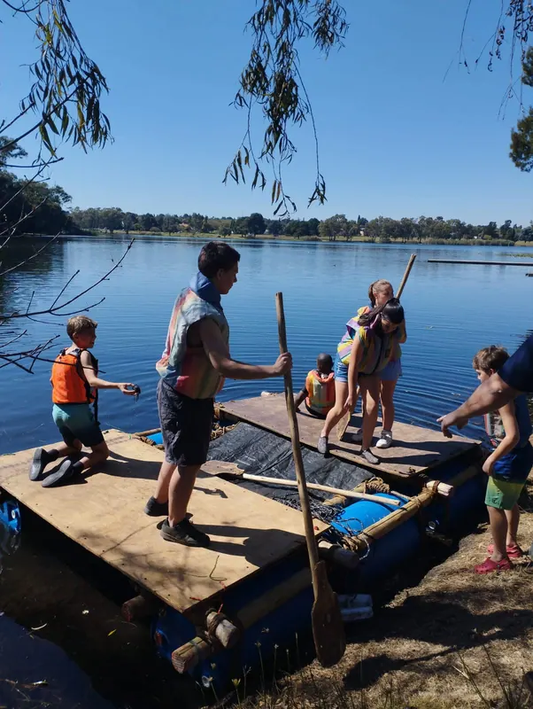 Raft building day with 1st Sao Jorge, photo 17