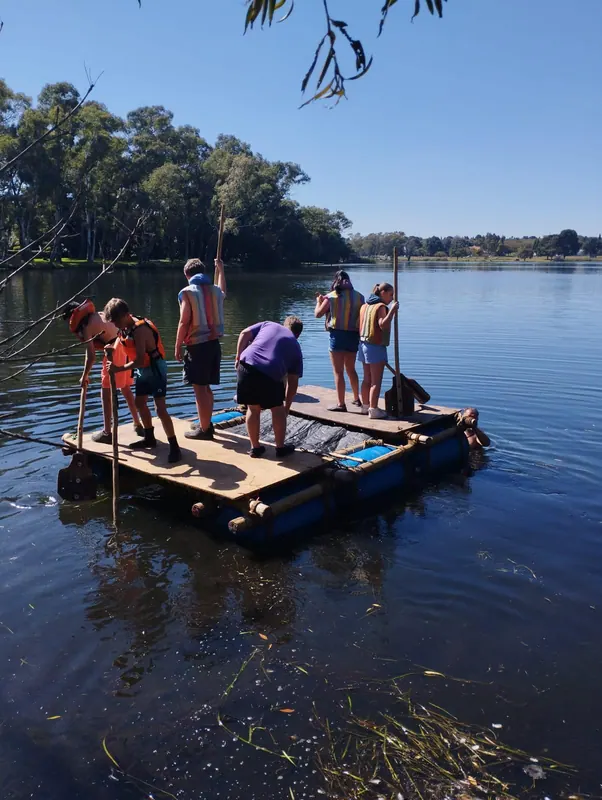Raft building day with 1st Sao Jorge, photo 19