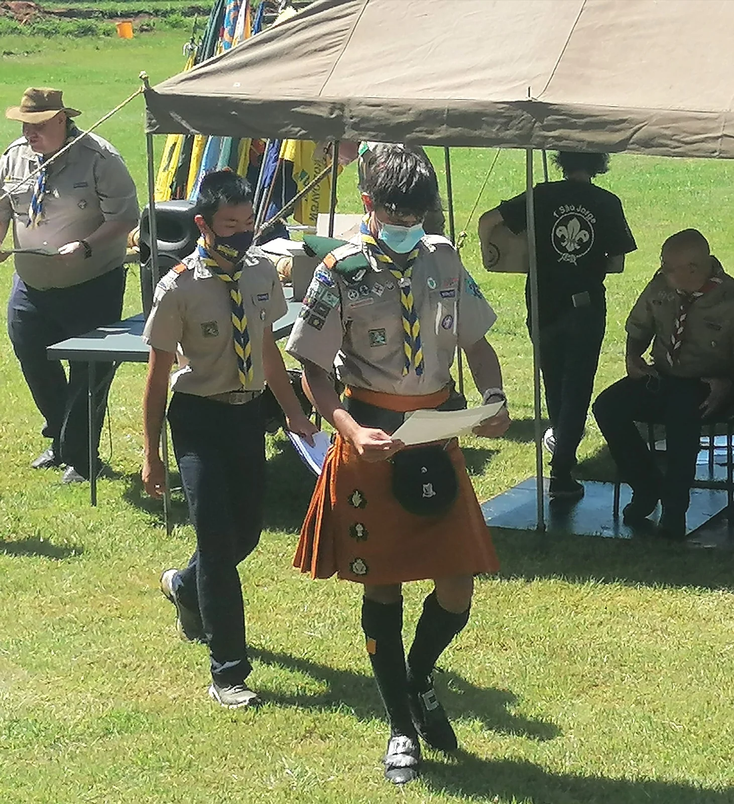 First place at the Vaal Highland Gathering
