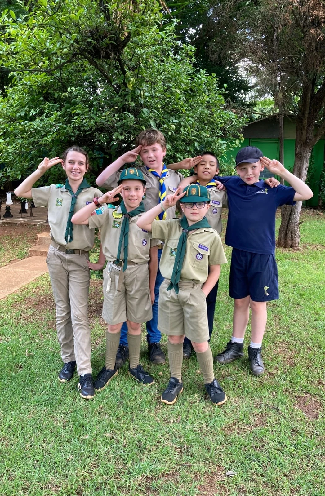 Celebrating Baden-Powell's birthday at Ambleside Primary