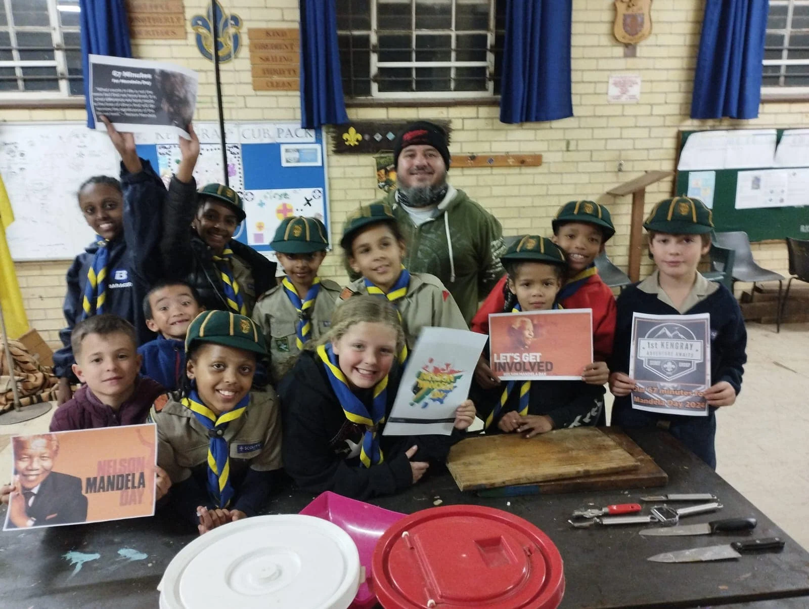 Cubs make soup for Kencare