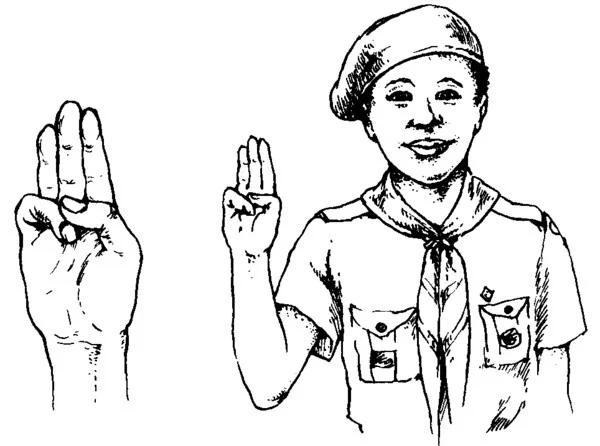 The Scout sign