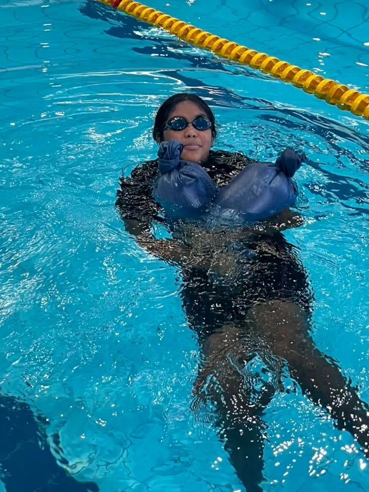 Swimming badge day for the Northrand District