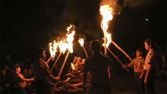 Winter Campfire 2018 - 110 years of scouting